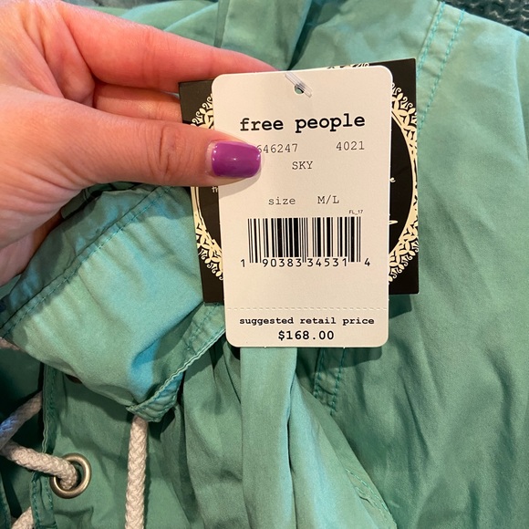 Free People Sky Poplin pullover windbreaker - Picture 5 of 5